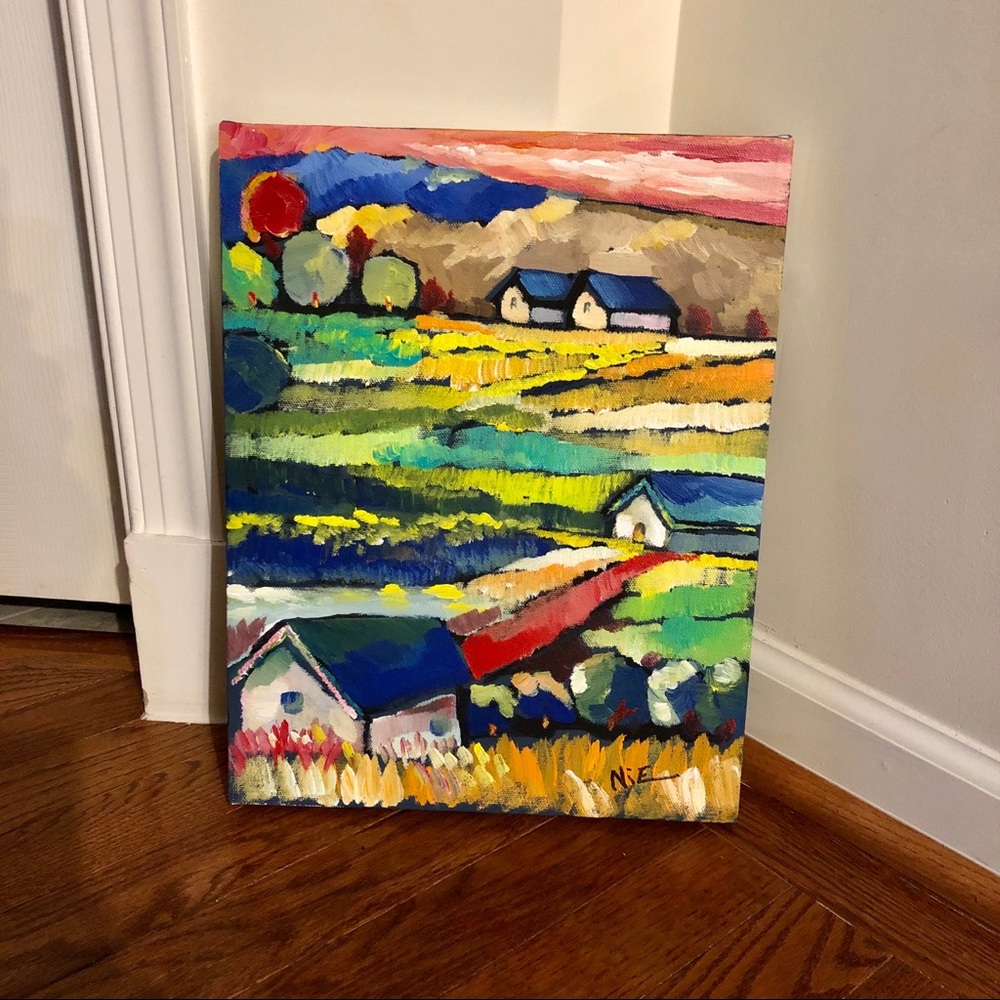 Original painting (11x14) by artist Daniel Nie